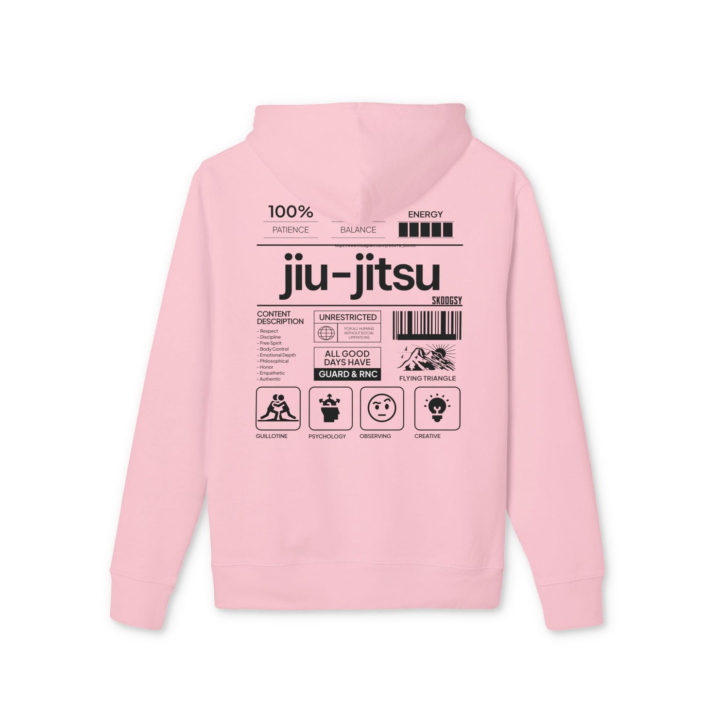 Jiu-Jitsu, Premium Hoodie