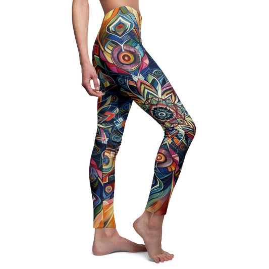 Colorful Geometry Leggings