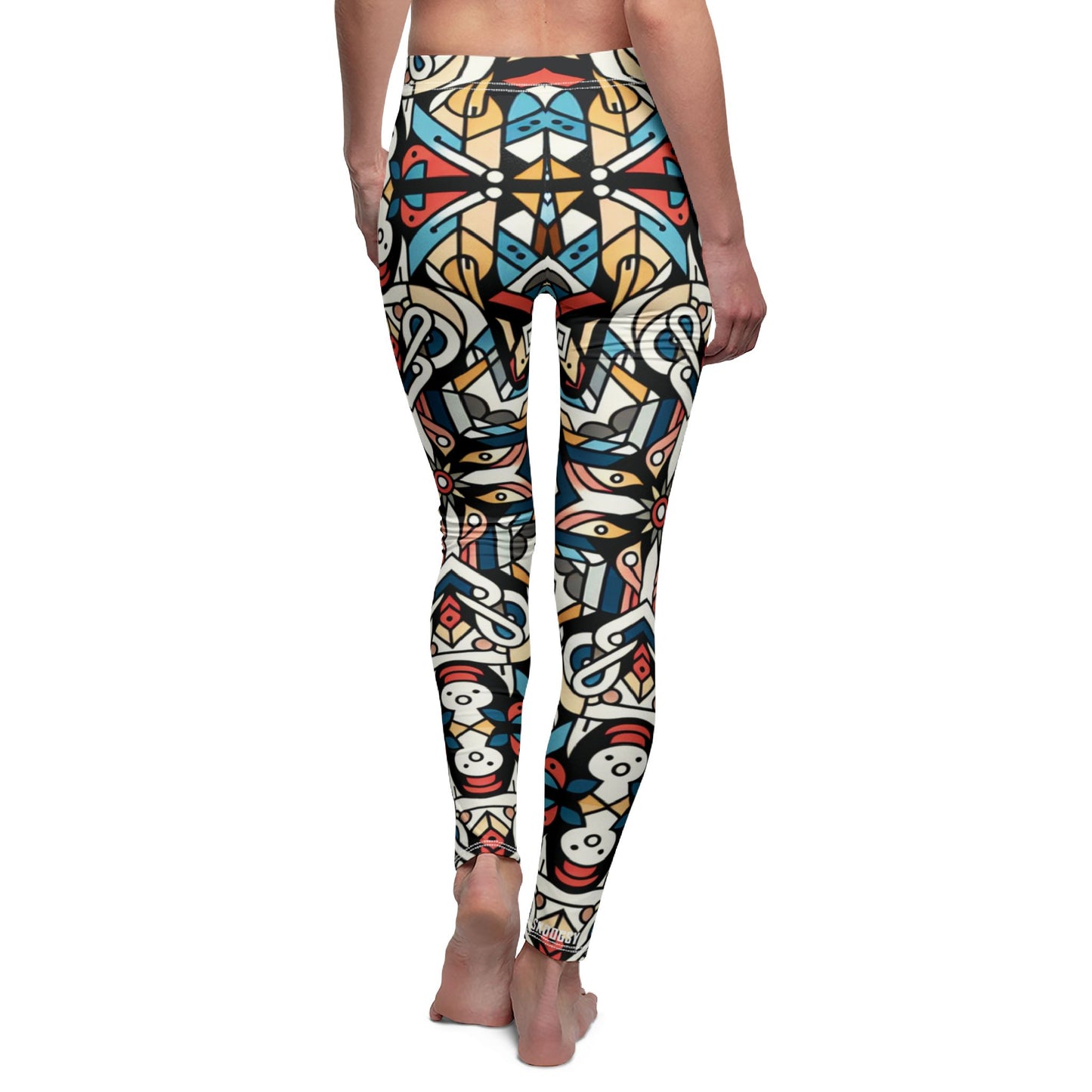 Penguin Carousel Leggings