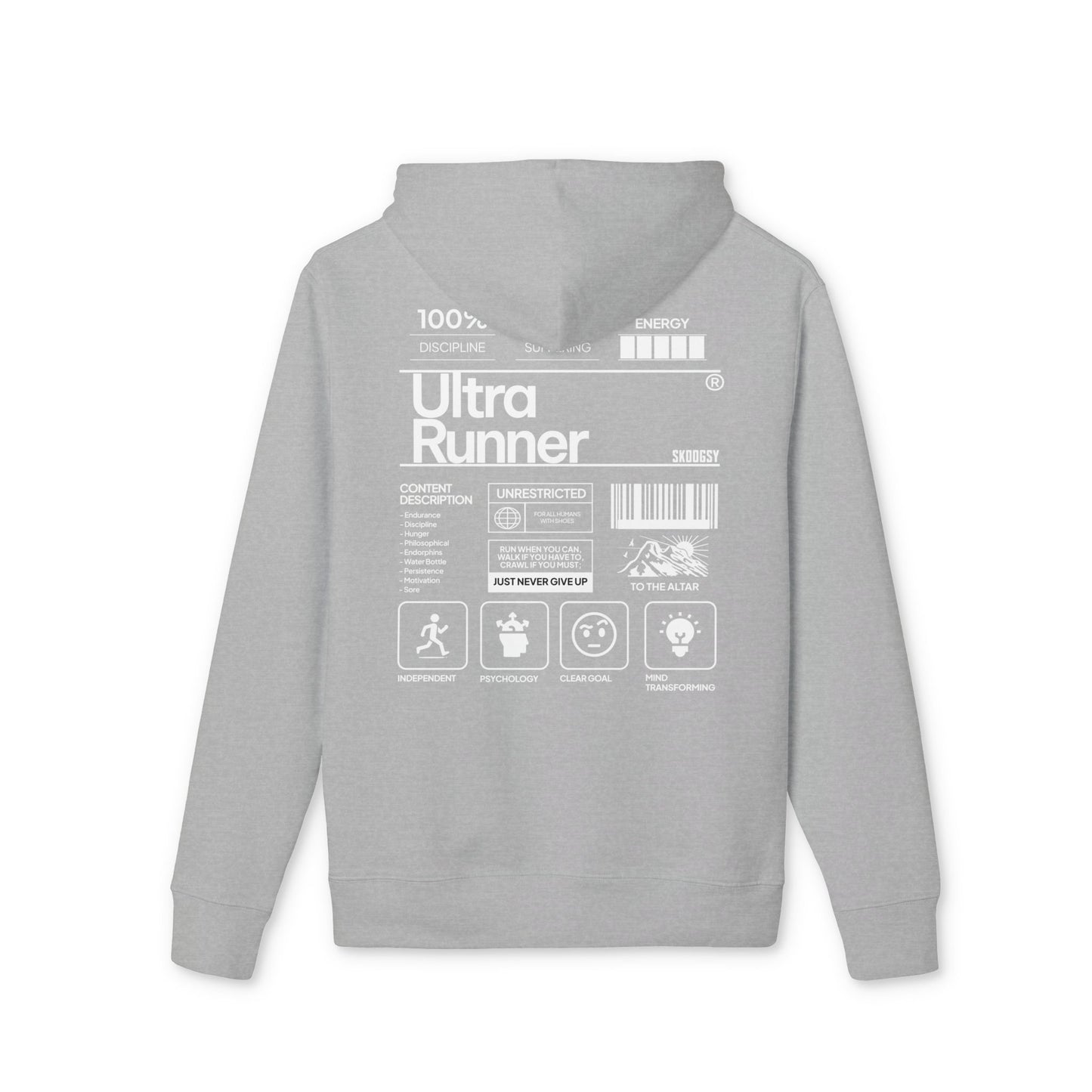 Ultra Runner, Premium Hoodie