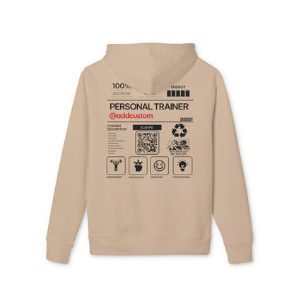 Personal Trainer (Add Custom), Premium Hoodie