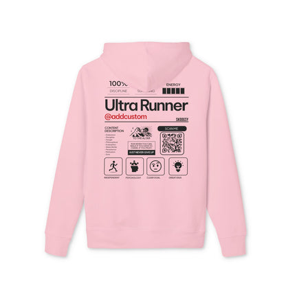 Ultra Runner (Add Custom), Premium Hoodie