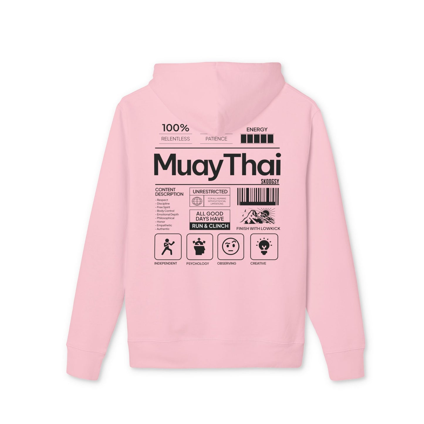Muay Thai, Premium Hoodie