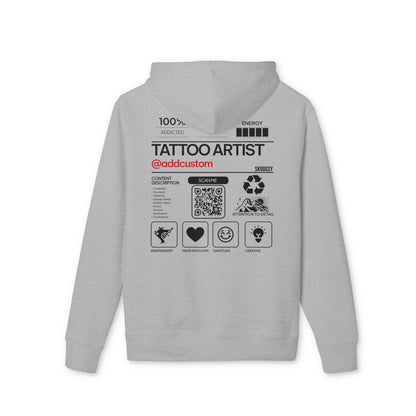 Tattoo Artist (Add Custom), Premium Hoodie