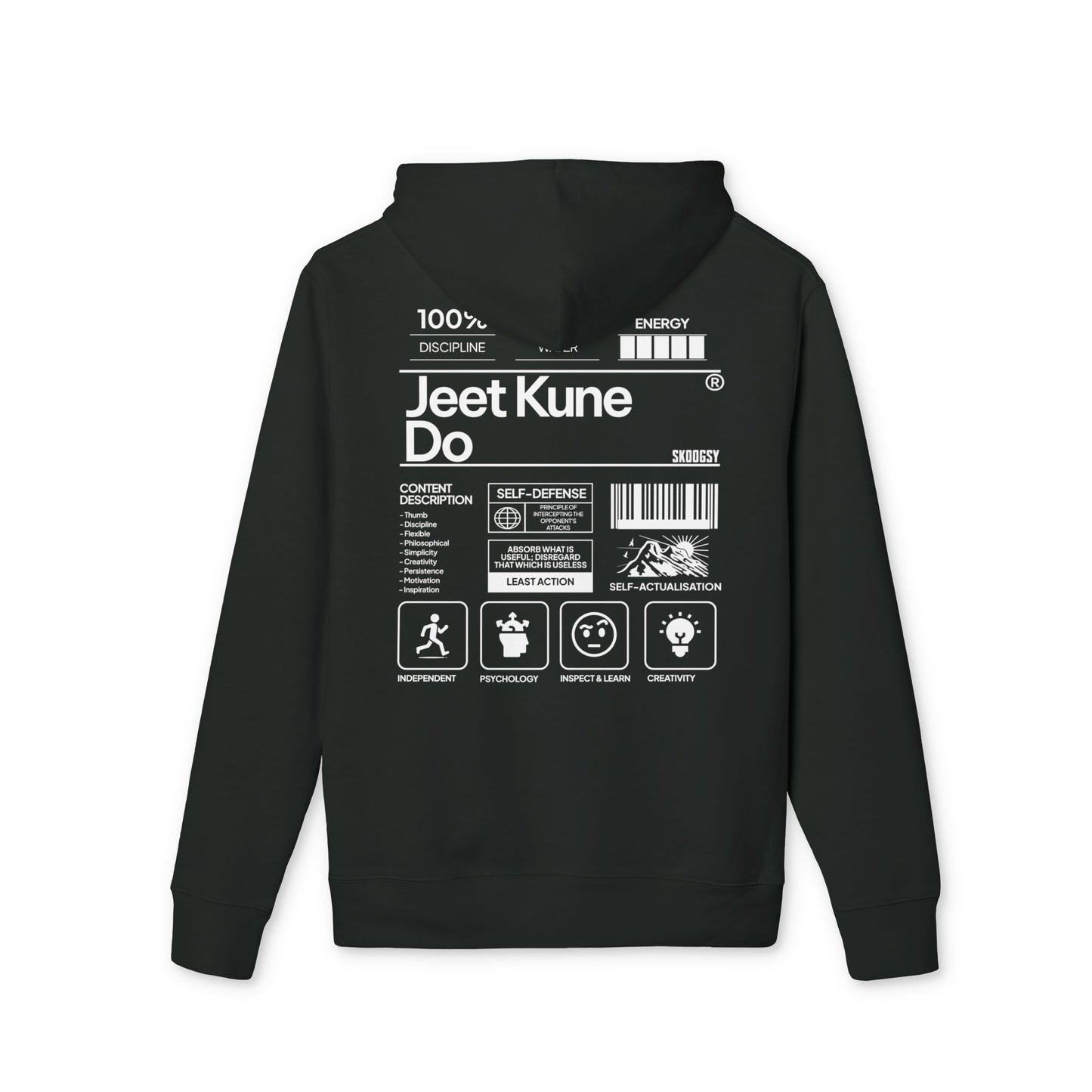 Jeet Kune Do, Premium Hoodie