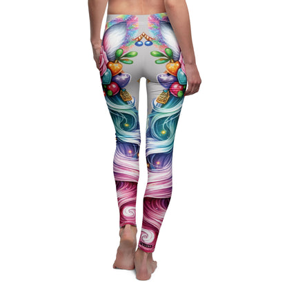 Winter Queen Sugar Skull Leggings