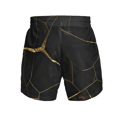 Custom MMA Shorts - Kintsugi