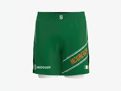 Custom Gladiator Shorts - Dark Green