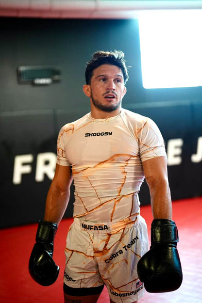 Custom MMA Shorts - Kintsugi