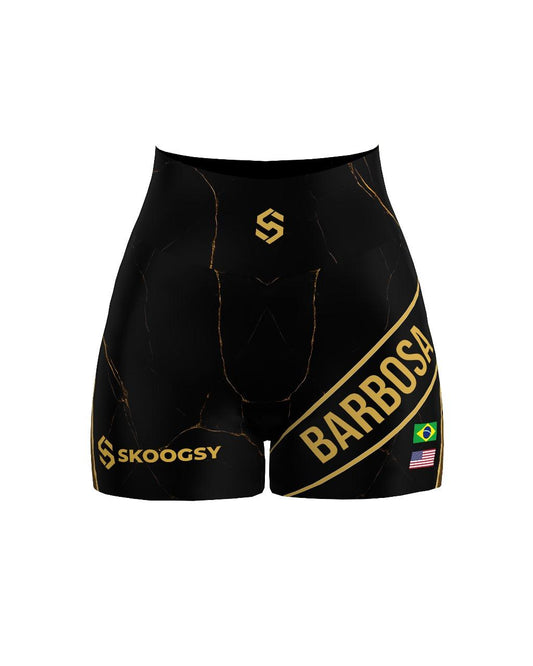 Custom Compression Shorts - Black/Gold (Female)