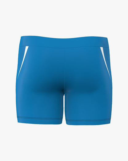 Custom Compression Shorts - Blue/White (Male)