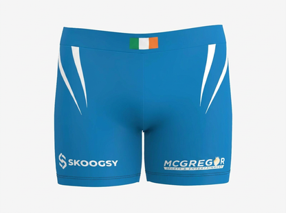 Custom Compression Shorts - Blue/White (Male)