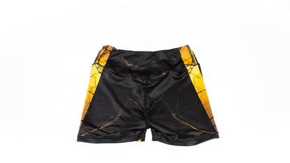 Custom Compression Shorts - Black/Gold (Female)