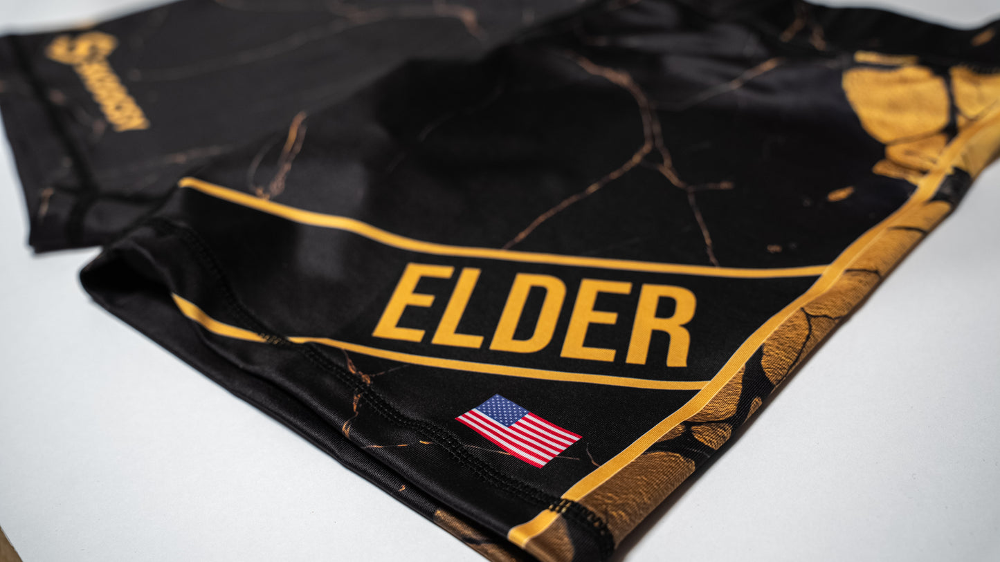 Custom Compression Shorts - Black/Gold (Male)