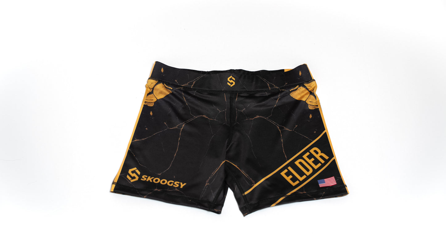 Custom Compression Shorts - Black/Gold (Male)