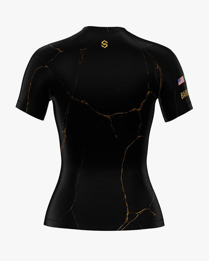 Custom Rashguard - Black/Gold
