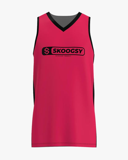 Custom Jersey - Magenta/Black