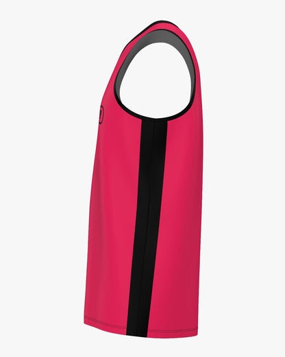 Custom Jersey - Magenta/Black