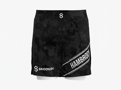 Custom Gladiator Shorts - Dark Camo