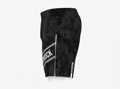 Custom Gladiator Shorts - Dark Camo