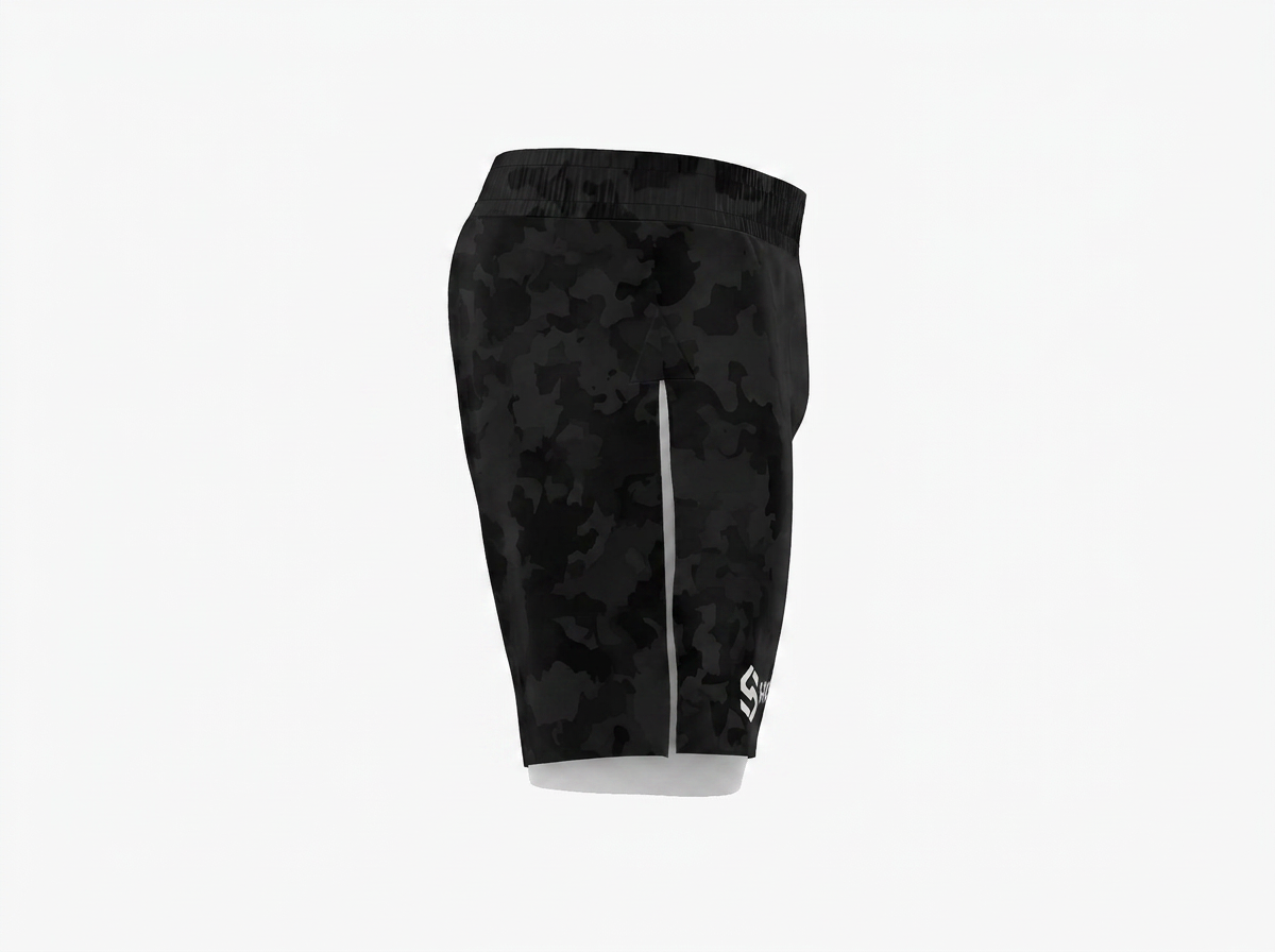 Custom Gladiator Shorts - Dark Camo