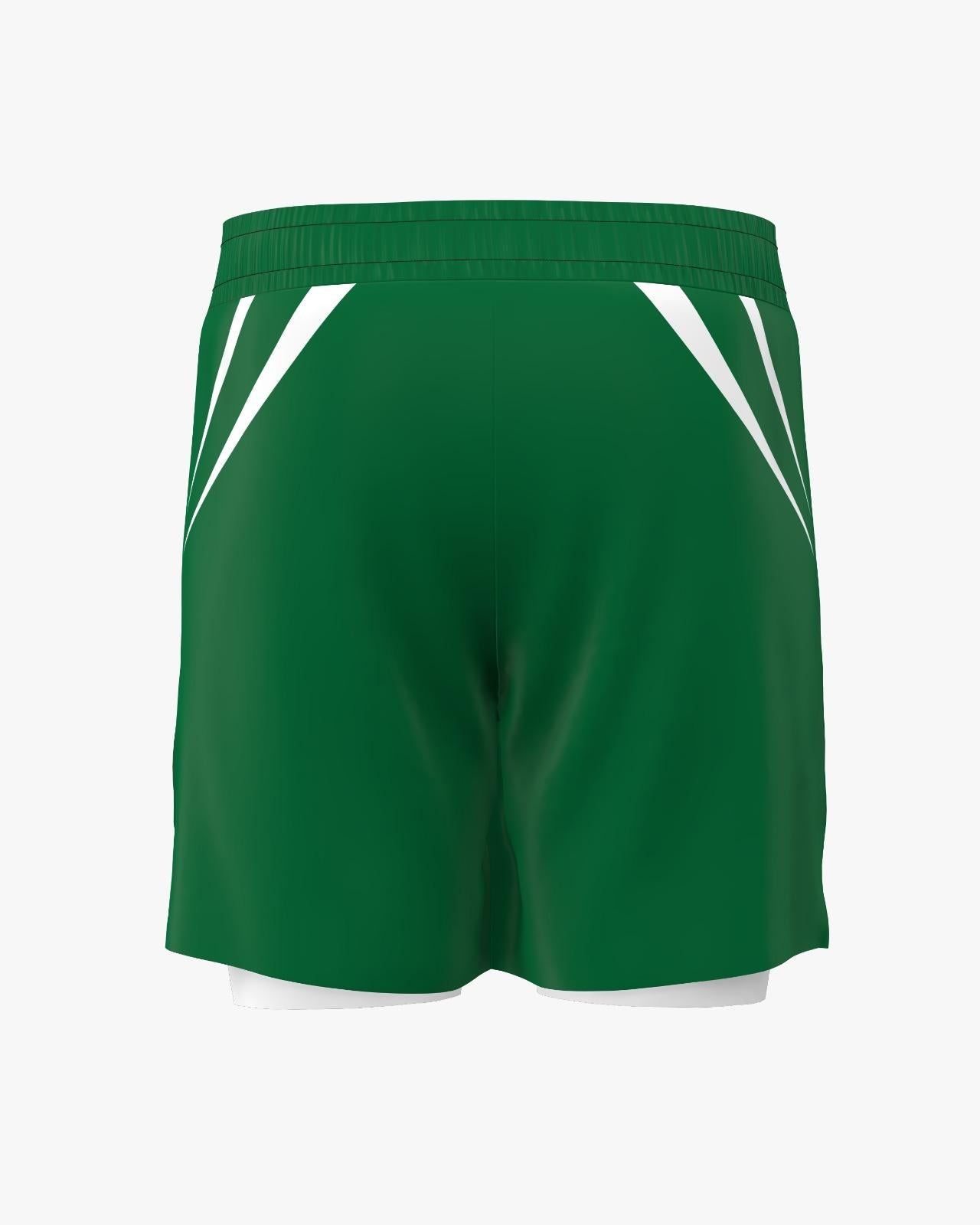 Custom Gladiator Shorts - Dark Green