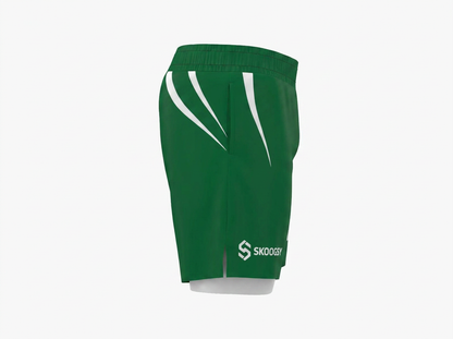 Custom Gladiator Shorts - Dark Green