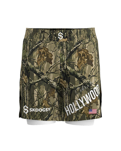 Custom Gladiator Shorts - Camo/White