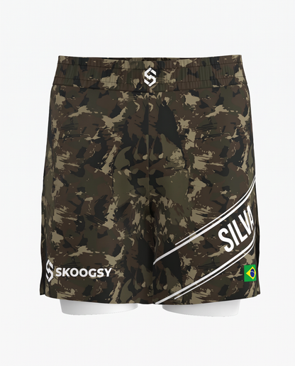 Custom Gladiator Shorts - Green Camo