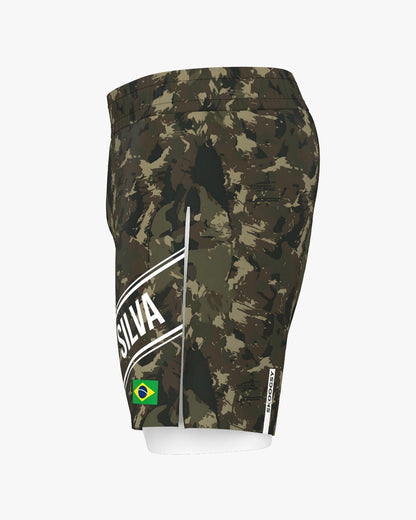 Custom Gladiator Shorts - Green Camo