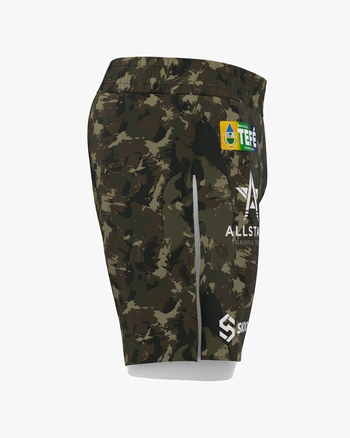 Custom Gladiator Shorts - Green Camo