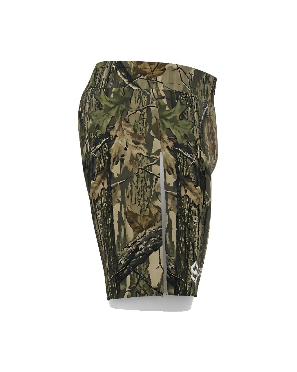 Custom Gladiator Shorts - Camo/White