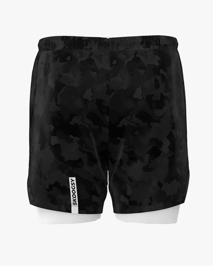 Custom Hybrid Shorts - Dark Camo
