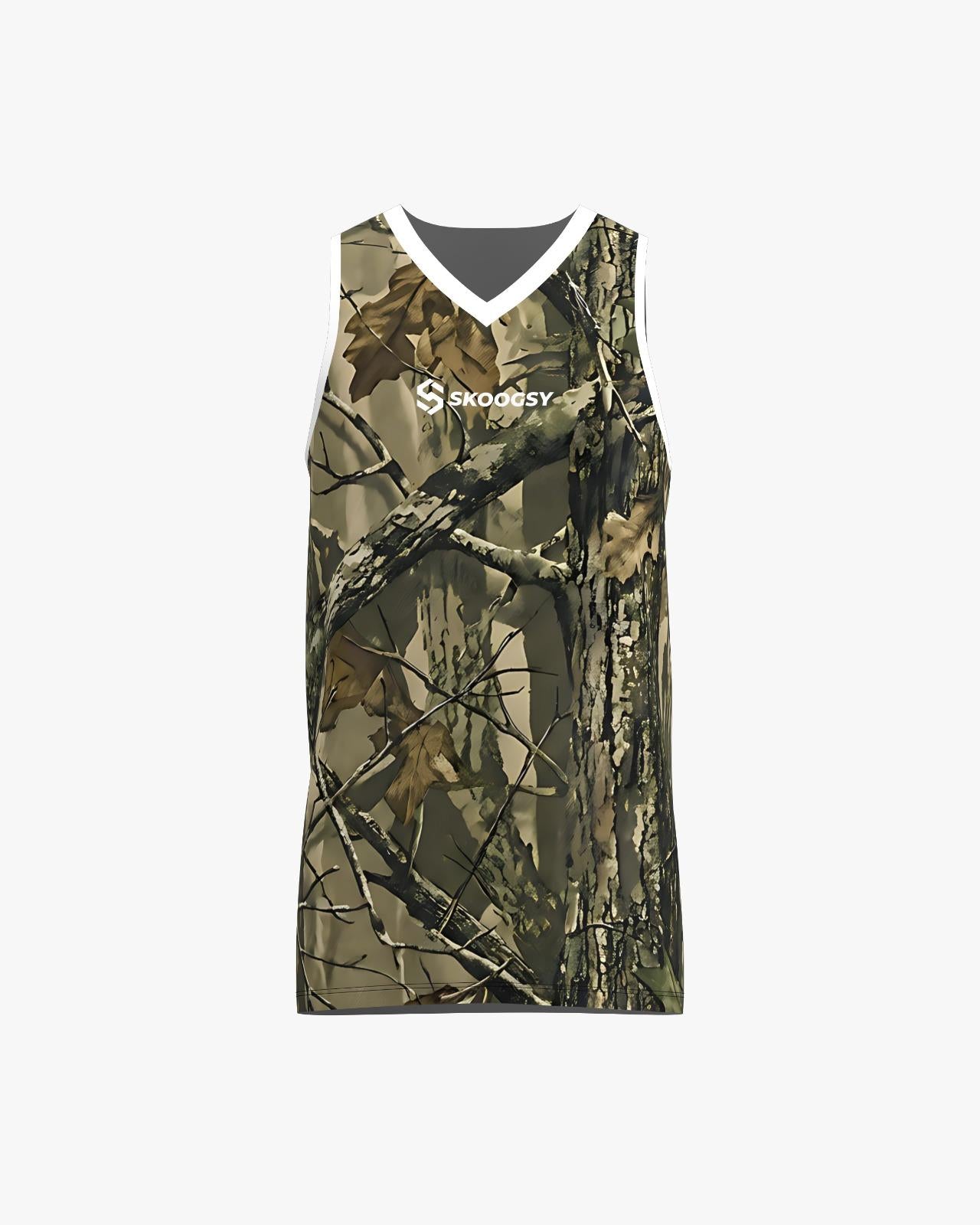 Custom Jersey - Camo/White