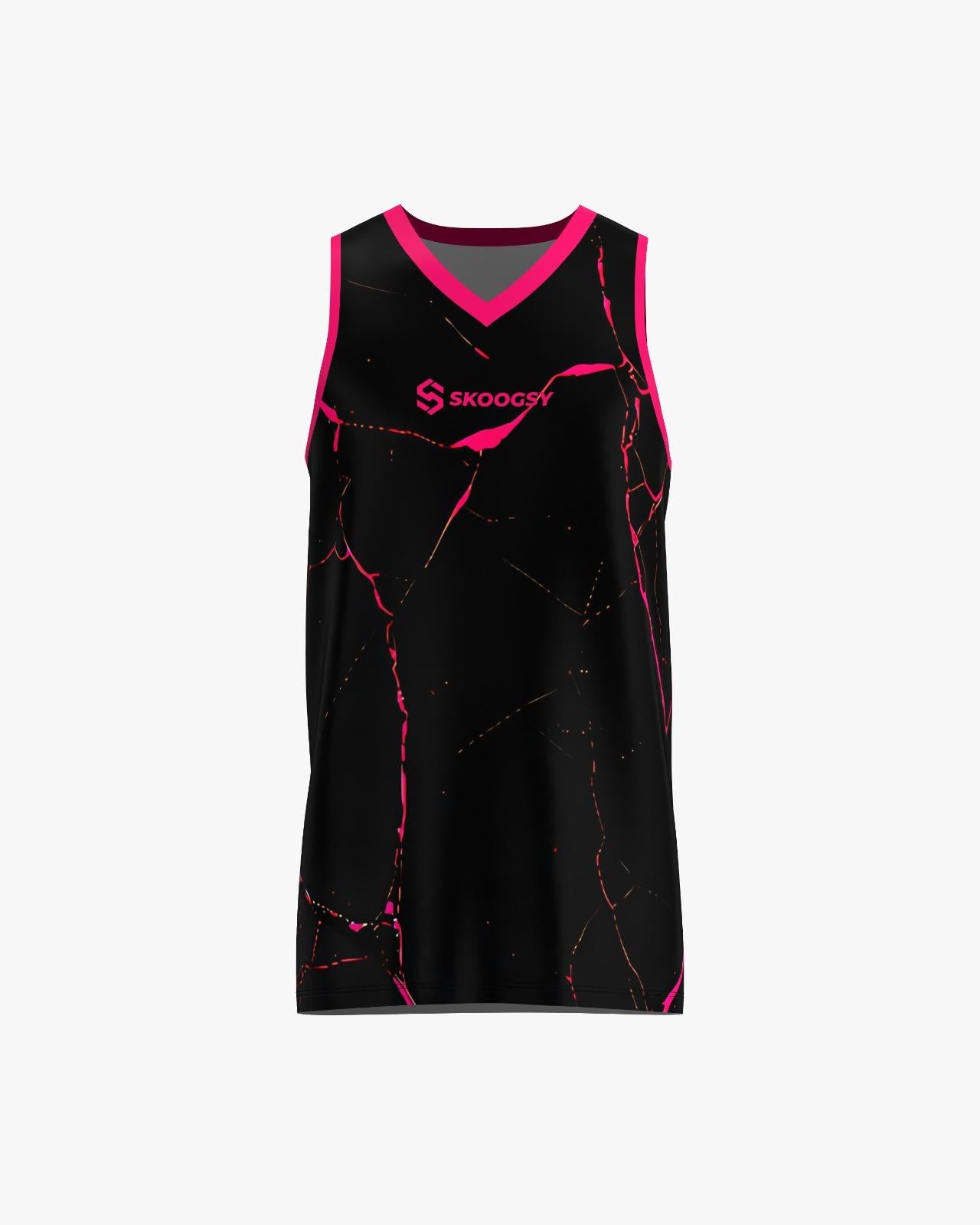 Custom Jersey - Black/Pink