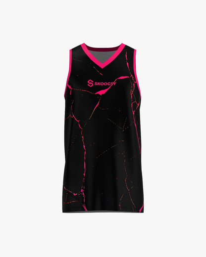 Custom Jersey - Black/Pink
