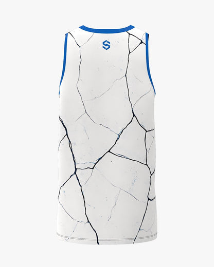 Custom Jersey - White/Blue