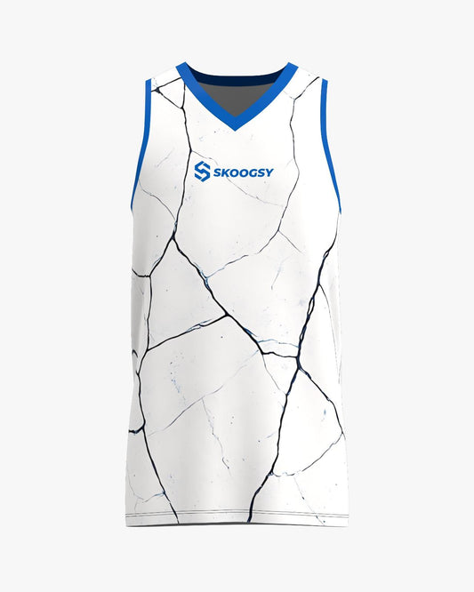 Custom Jersey - White/Blue