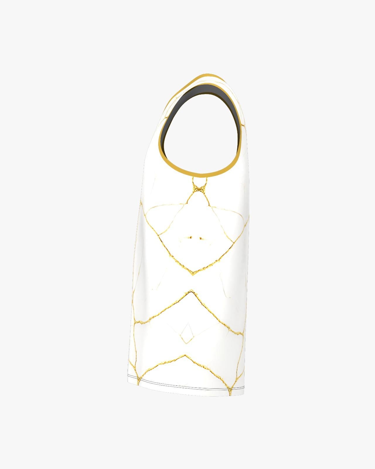 Custom Jersey - White/Gold