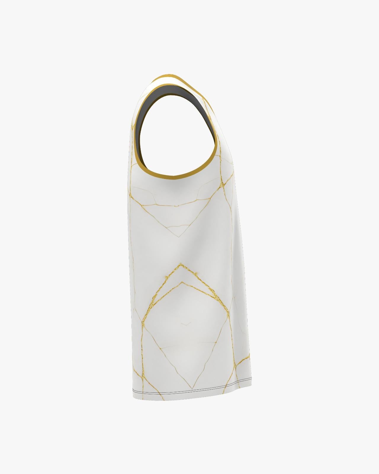 Custom Jersey - White/Gold