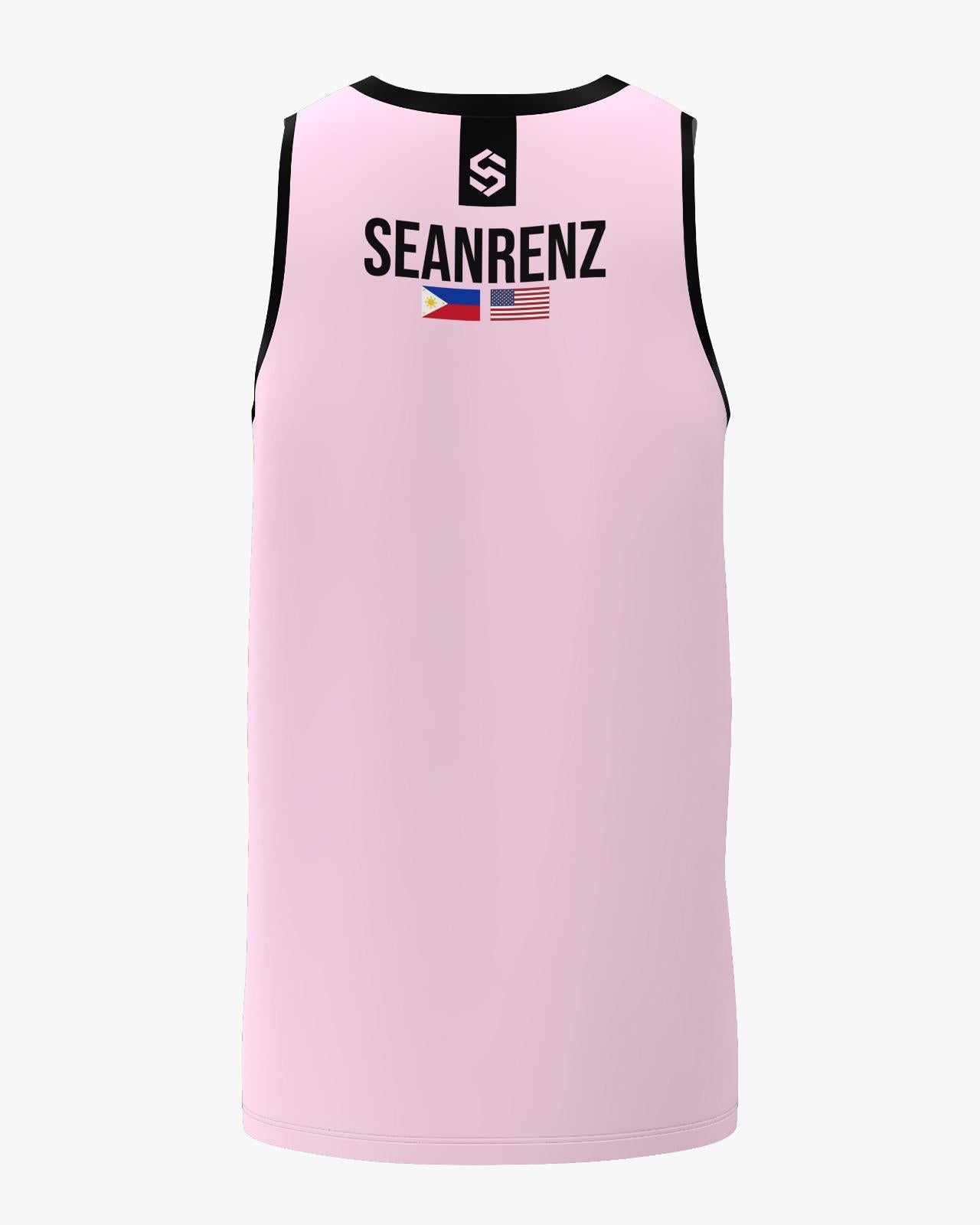 Custom Jersey - Light Pink/Black