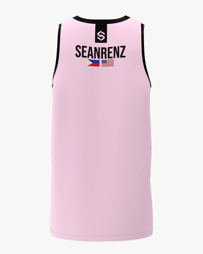 Custom Jersey - Light Pink/Black