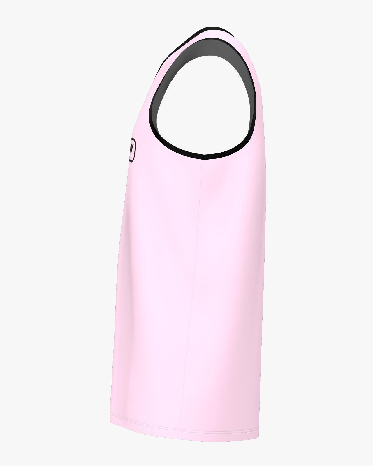 Custom Jersey - Light Pink/Black