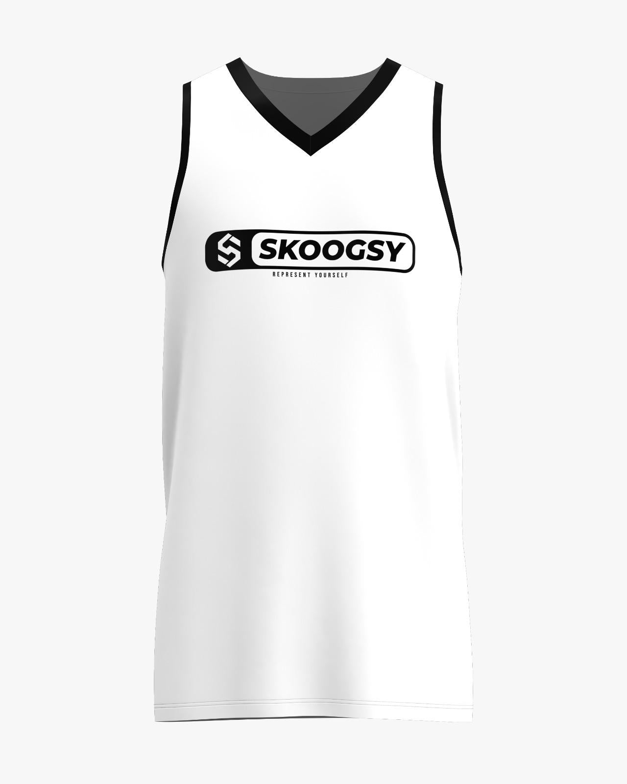 Custom Jersey - White/Black