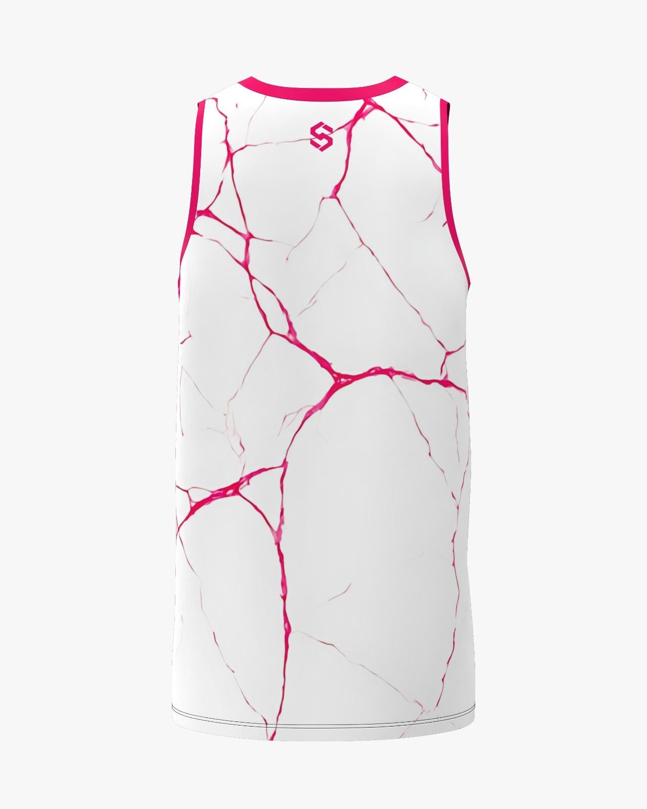 Custom Jersey - White/Pink