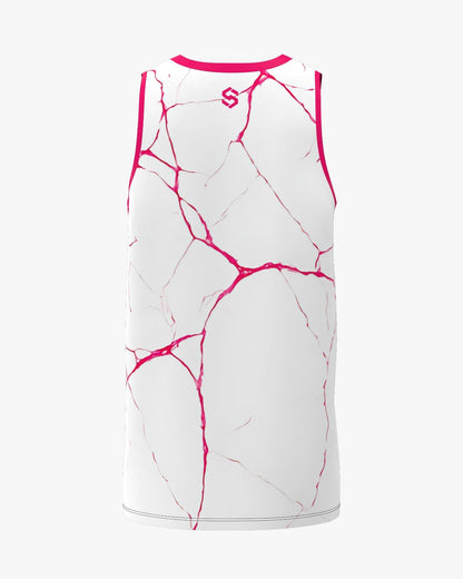 Custom Jersey - White/Pink