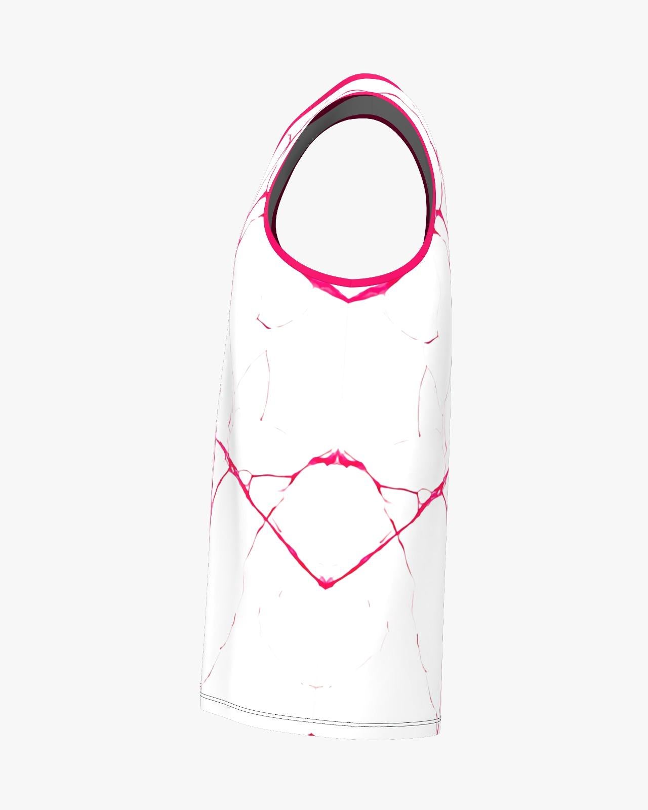 Custom Jersey - White/Pink