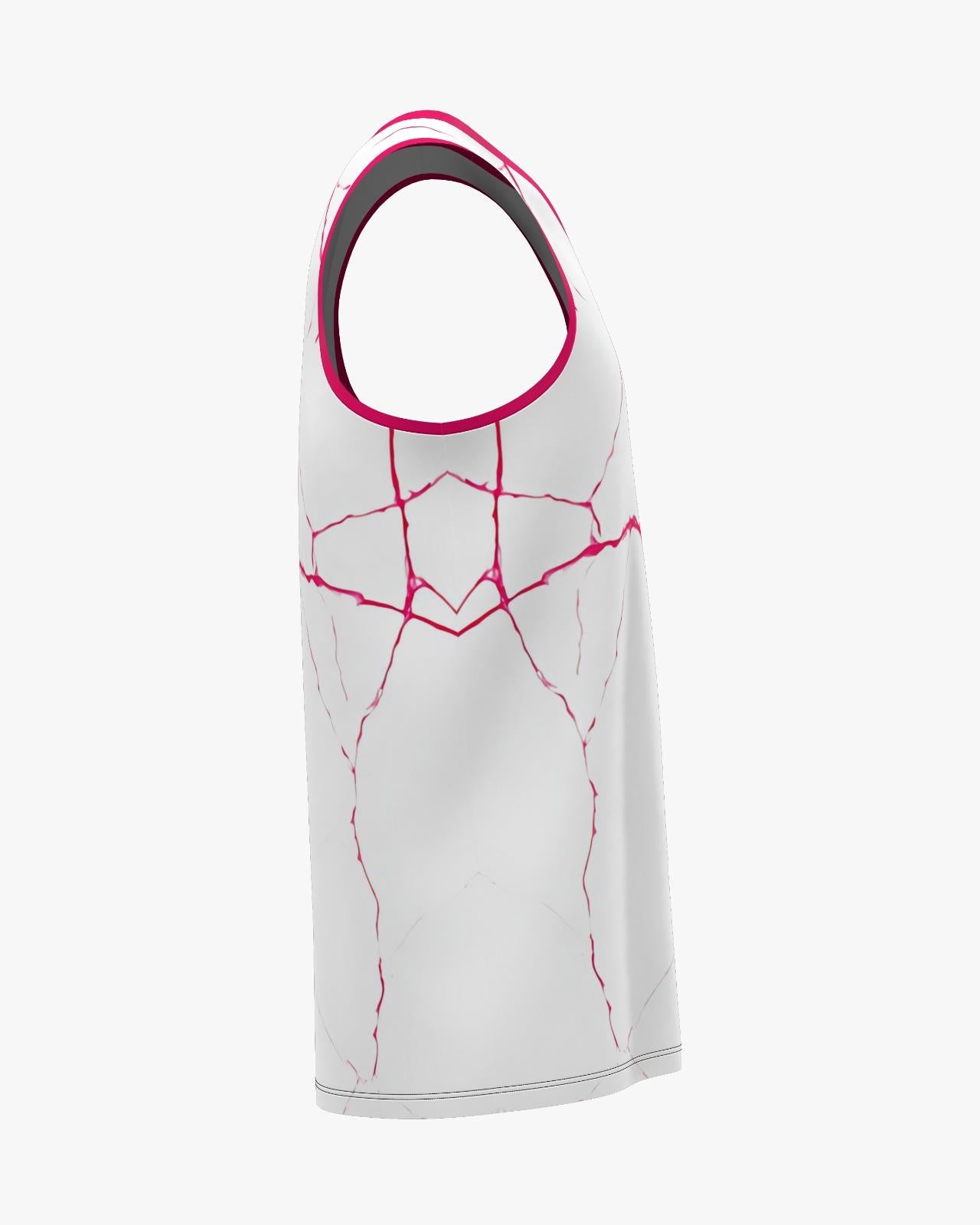 Custom Jersey - White/Pink