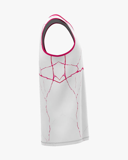 Custom Jersey - White/Pink