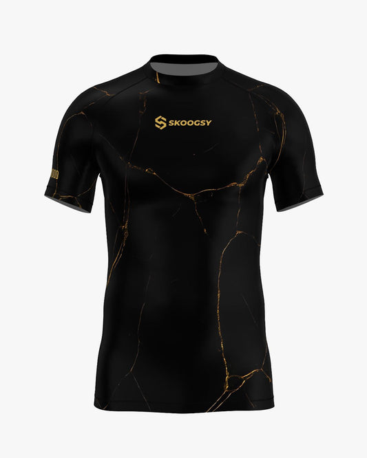 Custom Rashguard - Black/Gold